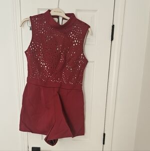 ASOS Laser cut Romper